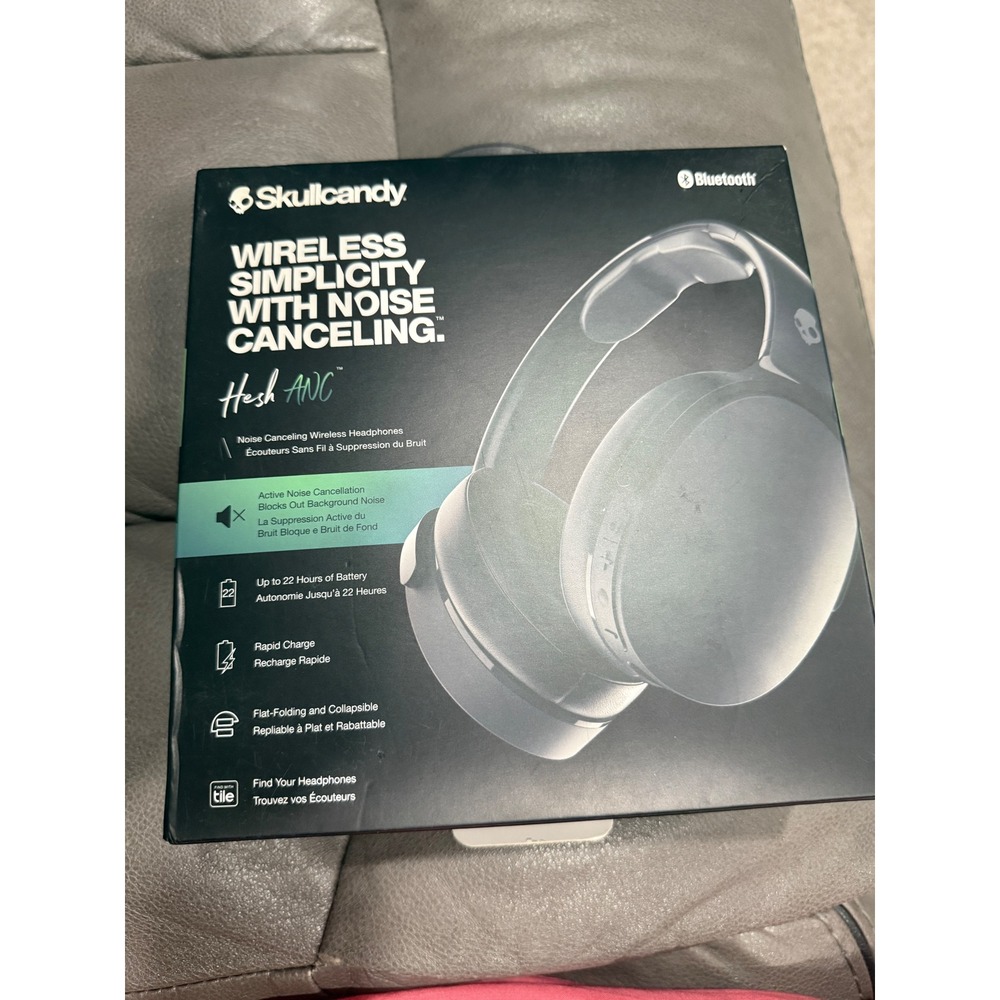 Skullcandy Hesh ANC Wireless Noise Canceling Over-Ear Headphones Black
